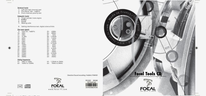 FOCAL TOOLS CD