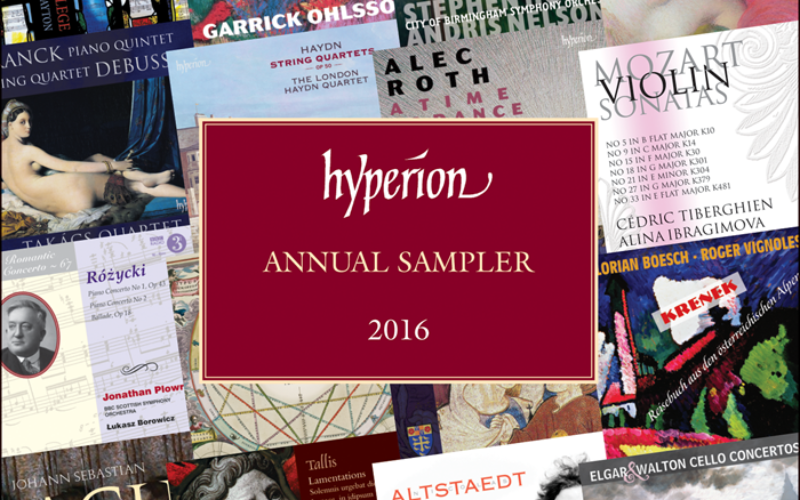 HYPERION ANNUAL SAMPLER 2016