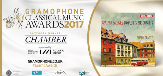 GRAMOPHONE CLASSICAL MUSIC AWARDS 2017